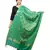 Banjara India Women's Banarasi Kora Silk Zari Dupatta - Sunny-Green