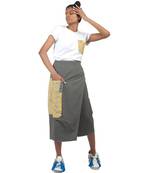 Multi Colour Reversible Wrap Skirt