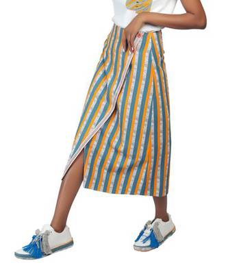Multi Colour Reversible Wrap Skirt 6