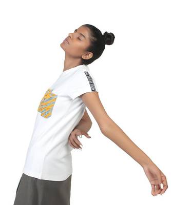 White Broken Tshirt 4