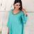 Turquoise Piroja Kurta Set