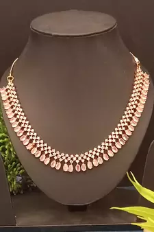 Pink necklace-sets