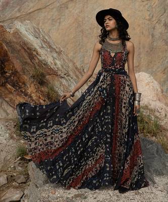 Ombre Poppy Maxi Dress 1