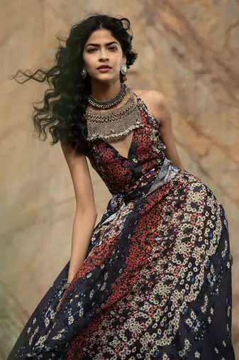 Ombre Poppy Maxi Dress
