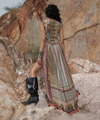 Tropical Bliss Kaftan Maxi Dress 2