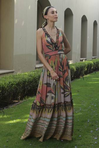 Sundown Tiered Maxi Dress