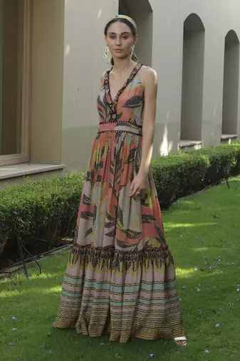 Sundown Tiered Maxi Dress