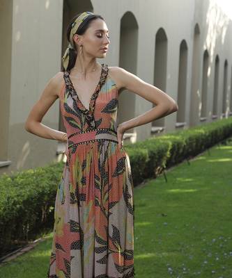 Sundown Tiered Maxi Dress 4