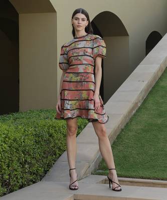 Sundown Tiered Tunic Dress 1