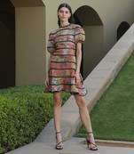 Sundown Tiered Tunic Dress