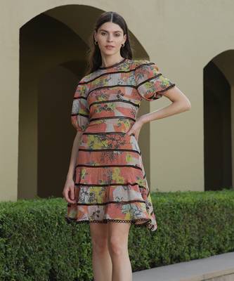 Sundown Tiered Tunic Dress 2