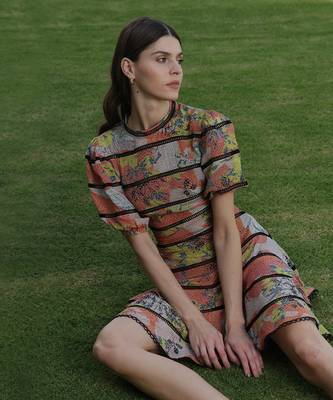 Sundown Tiered Tunic Dress 3
