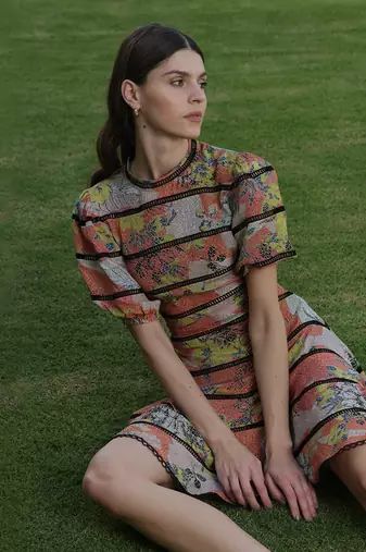 Sundown Tiered Tunic Dress