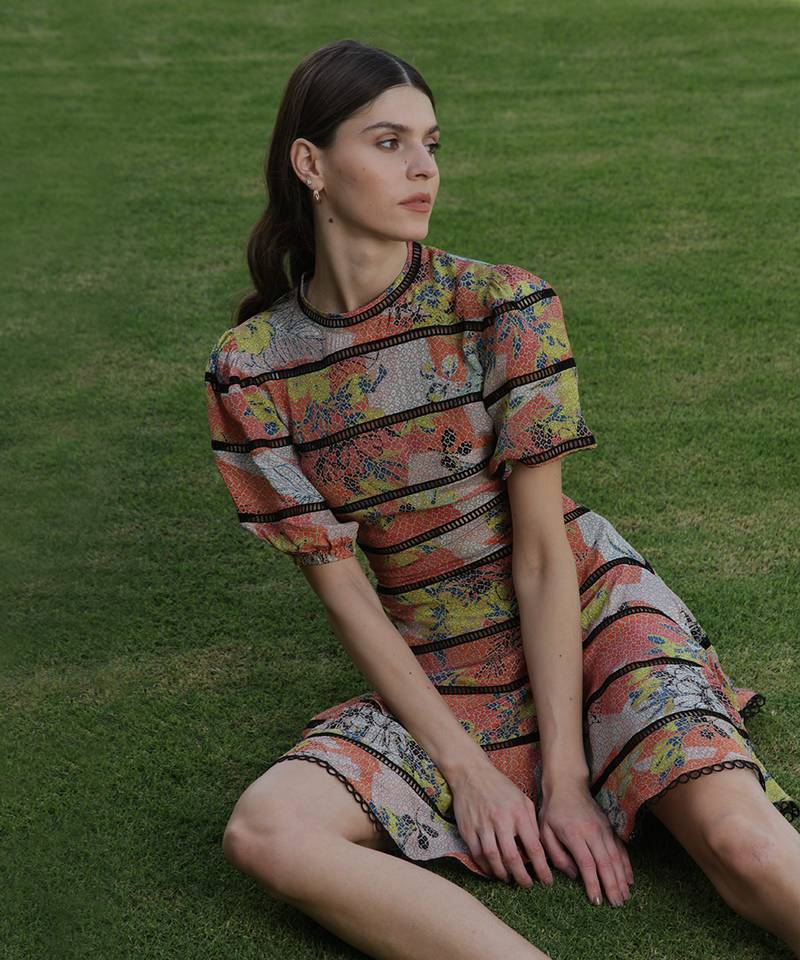 Sundown Tiered Tunic Dress