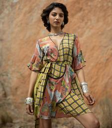 Tropical Bliss Tunic Wrap Dress
