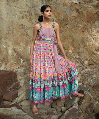 Pinkbloom Tieredmaxi Dress 4