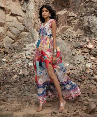 Boldcanvas Maxi Dress 1