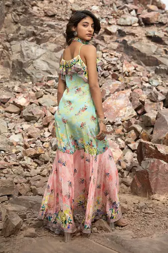 Colorinvert Maxi Dress