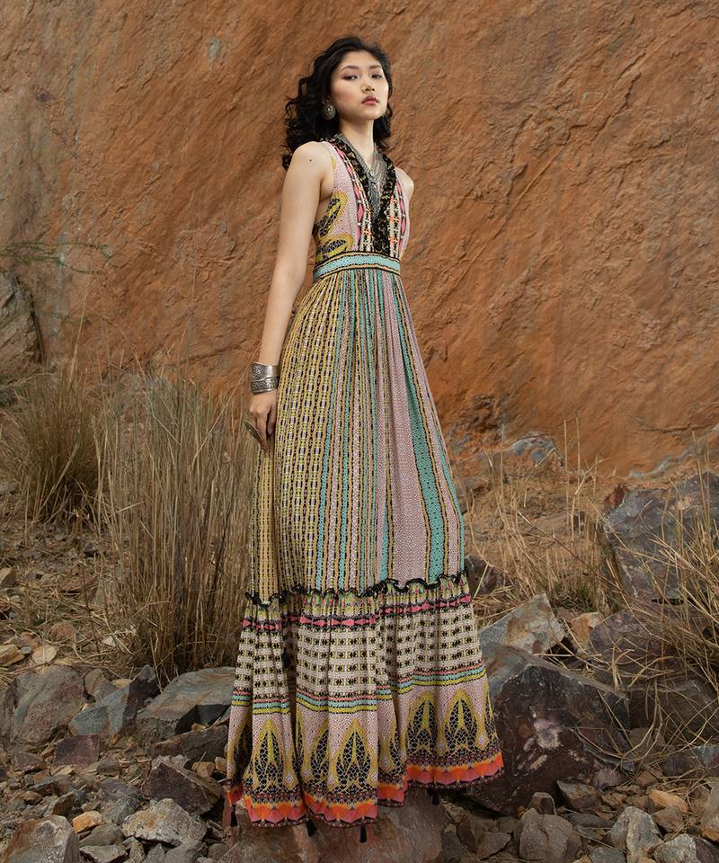 Tropical Bliss Maxi Dress