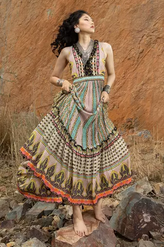Tropical Bliss Maxi Dress