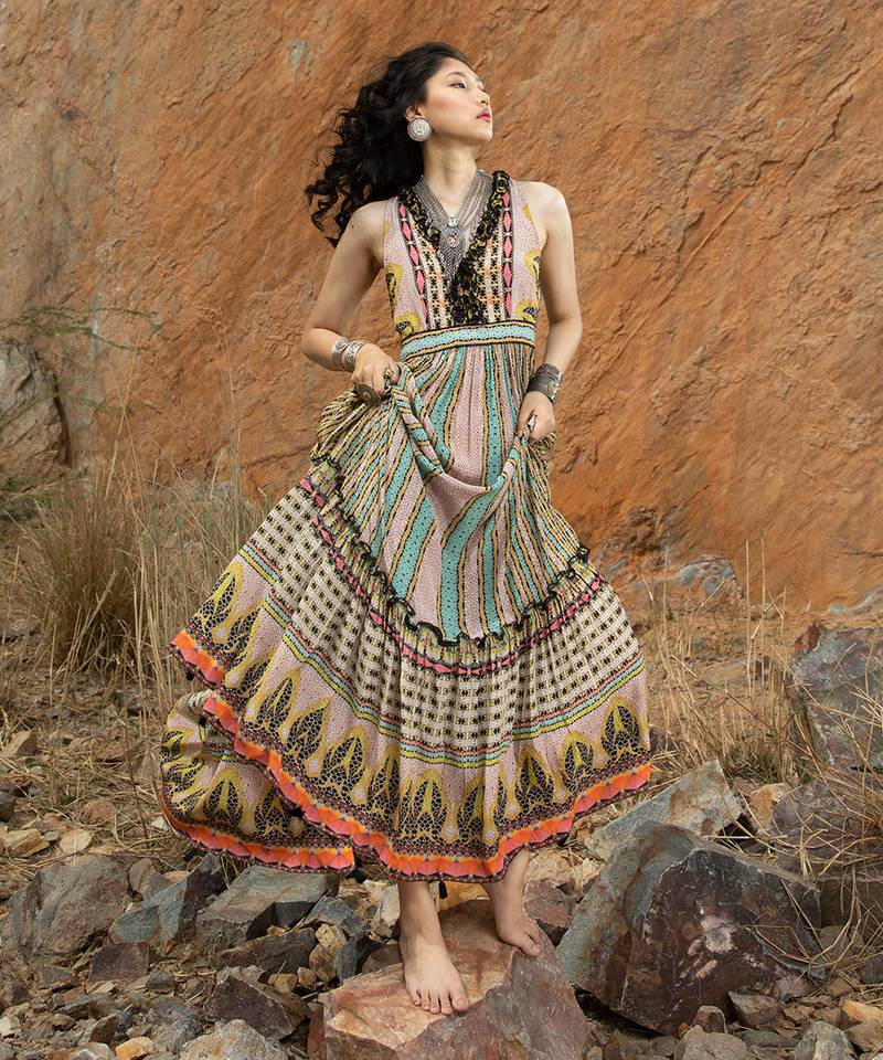 Tropical Bliss Maxi Dress