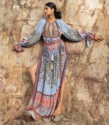 Indigo Botanica Maxi Dress