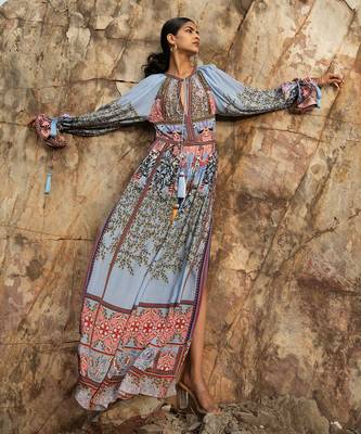 Indigo Botanica Maxi Dress 2