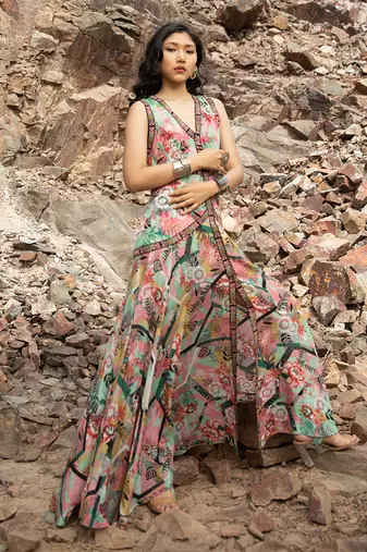 Colorinvert Maxi Dress