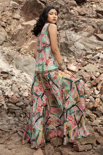 Colorinvert Maxi Dress