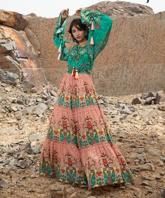 Greengalleria Tiered Maxi 1