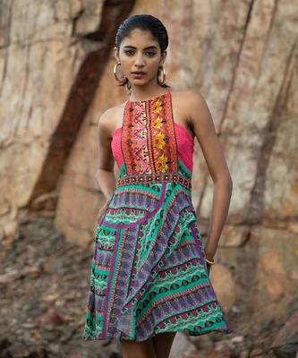 Greengalleria Border Tunic Dress 2