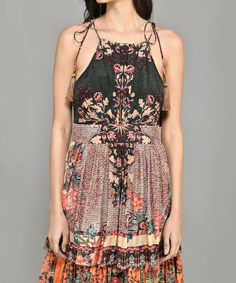 Nordic Tiered Short Dress 4