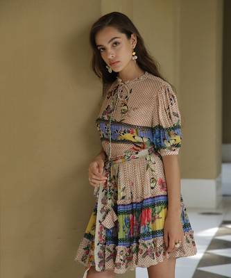 Tropical Tiles Co-Ord 3