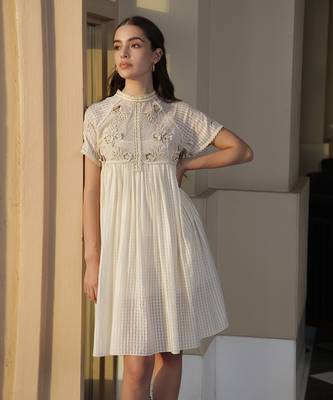 Purity Pearl Embroidered Tunic 1