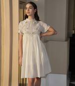 Purity Pearl Embroidered Tunic