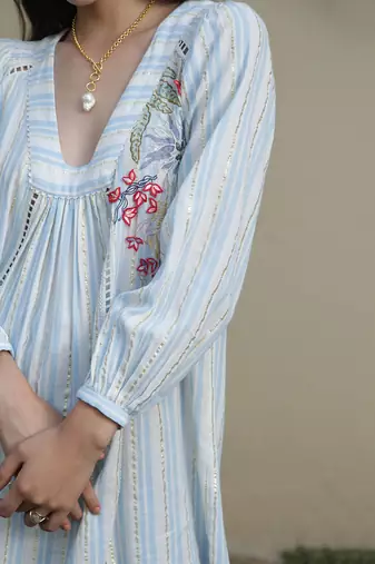 Beach Affair Embroidered Tunic