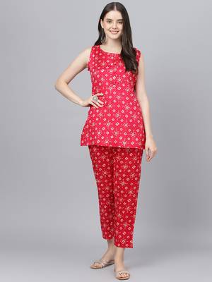 Magenta bandhej silk blend salwar 2
