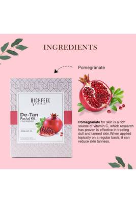 Richfeel De-Tan Facial Kit 5x6 G 3