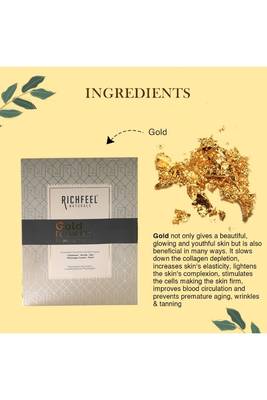 Richfeel Gold Facial Kit 5x6 G 3