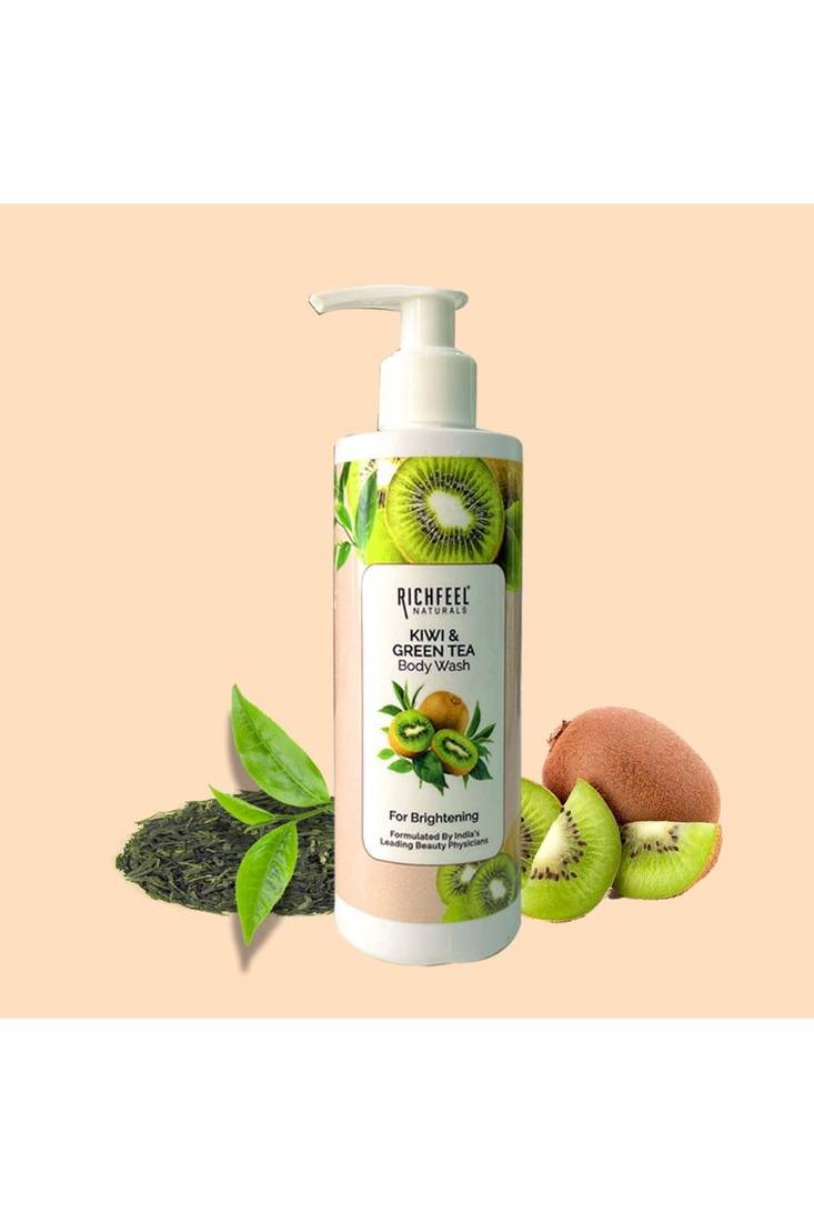 Richfeel Kiwi & Green Tea Body Wash 200 ML