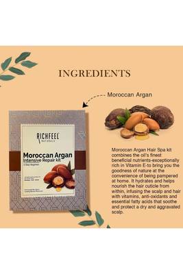 Richfeel Moroccan Argan Hair Repair Kit 260 G 3