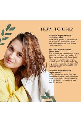 Richfeel Moroccan Argan Hair Repair Kit 260 G 4