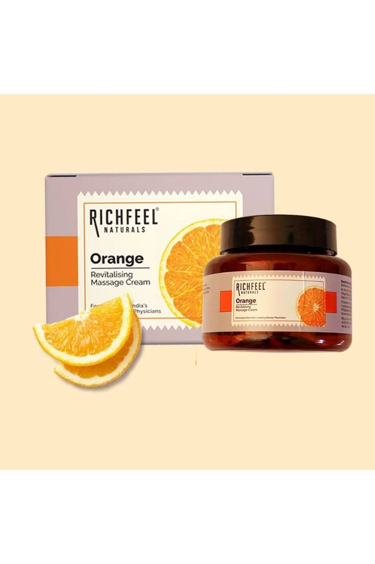 Richfeel Orange Revitalising Massage Cream 100 G