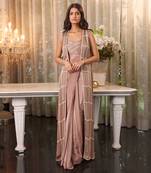 Lavender Erma Lehenga Cape Set