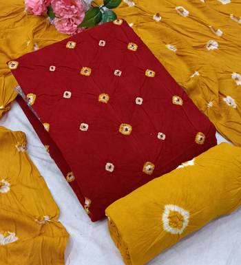 Maroon bandhej rayon salwar 1
