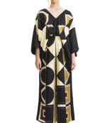 JSDC Soft Satin Silk Fabric Two Piece Top And Pant Geometric Printed Coord Set