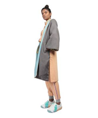 Blue Reversible Blocked Jacket 1