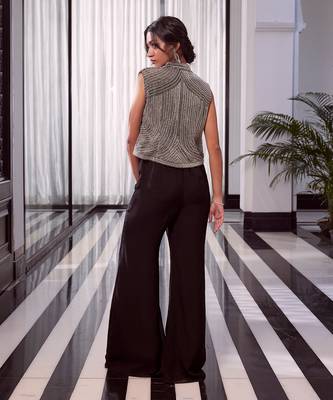 Black Eva Pant Suit 3