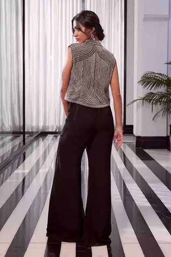 Black Eva Pant Suit