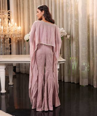 Lilac Pink Ena Pant Suit 3